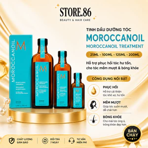 Tinh Dầu Dưỡng Tóc Moroccanoil Treatment 25-10-200ml|Dưỡng Tóc Mềm Mượt, Bóng Khỏe, Hương Thơm Cao Cấp