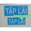 3M COMBO BIỂN TẬP LÁI PHẢN QUANG KÍCH THƯỚC MỚI TRƯỚC 35CM*15CM, SAU 45CM*20CM