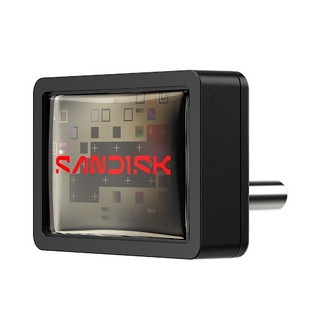 Ổ cứng di động/ USB 3.2 SanDisk Extreme Fit CZ530, Type-C, Black - Bảo hành 60 tháng