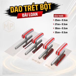 Dao Trét Bột Sơn Nước Minh Phát Thép Mạ Hợp Kim Cán Cam 25cm 27cm 30cm 35cm
