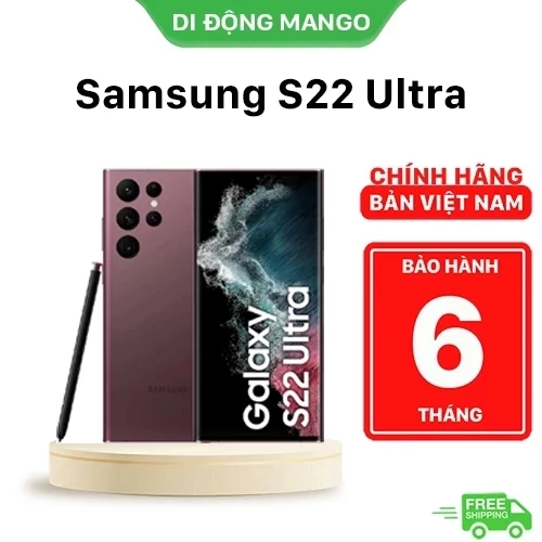 [Chính Hãng] Điện thoại Samsung S22 Ultra 5G 2 SIM | Hàng cũ, còn mới 99% | Bảo hành 6 tháng