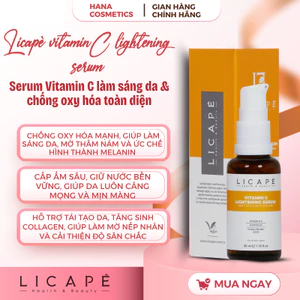 LICAPÈ VITAMIN C LIGHTENING SERUM - Serum Vitamin C làm sáng da & chống oxy hóa