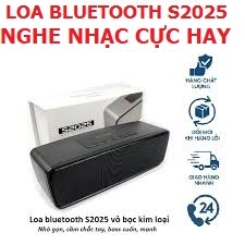 Loa bluetooth S2025 nghe nhac âm thanh sống động du lịch cực hay