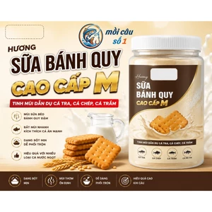 Hương sữa bánh quy cao cấp M – Tinh mùi câu cá Tra, cá Chép, cá Trắm | Dẫn dụ nhanh - hiệu quả