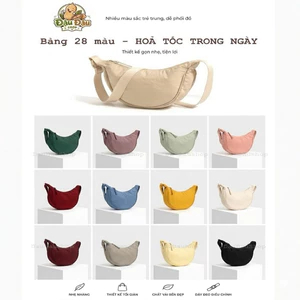 28 MÀU -TÚI BAO TỬ , TÚI ĐEO CHÉO LINK MÀU PASTEL BẢNG MÀU CHUẨN MỚI NHẤT