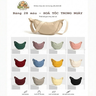 28 MÀU -TÚI BAO TỬ , TÚI ĐEO CHÉO LINK MÀU PASTEL BẢNG MÀU CHUẨN MỚI NHẤT