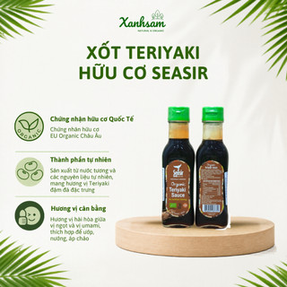 Xốt Teriyaki Hữu Cơ Seasir 152ml - Xanhsam Natural & Organic