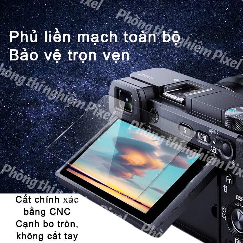 NIYI 2 pcs Phim Kính Cường Lực Bảo Vệ Màn Hình Cho Canon EOS R50 R100 R50V R8 V1 R10 R5 R3 EOSR R7 R6 R6II R11 R5C V1