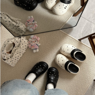 Dép nữ, dép sục Mita đế cao 6cm Miss star kèm sticker ngồi sao đính cá tính có quai hậu CS-286