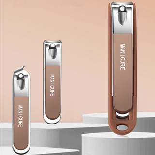 Bộ Kềm Cắt Móng Tay Cao Cấp 19/8/7 Món - Manicure Set Inox Không Gỉ, Dũa Móng, Nhíp, Hộp Da Quà Tặng Nam Nữ