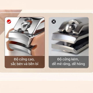Bộ Kềm Cắt Móng Tay Cao Cấp 19/8/7 Món - Manicure Set Inox Không Gỉ, Dũa Móng, Nhíp, Hộp Da Quà Tặng Nam Nữ