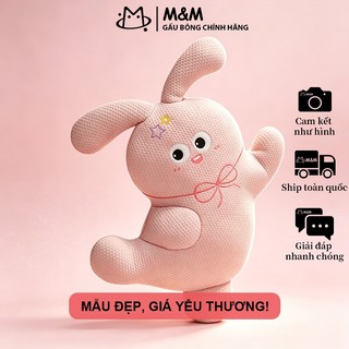 Gấu Bông Gối Tựa Mát Lạnh - Thiết Kế Dễ Thương Mềm Mại, Chất Liệu Thoáng Mát Thoải Mái, Đồ Dùng Thư Giãn Hoàn Hảo Cho Mọ