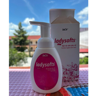 Bọt Vệ Sinh Phụ Nữ Ladysofts 250ml Làm Sạch Dịu Nhẹ Hỗ Trợ Khử Mùi Chăm Sóc Vùng Kín Hằng Ngày
