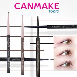 Bút Chì Kẻ Mắt Canmake Creamy Touch Liner Waterproof / Chì kẻ mắt gel siêu mảnh, chống nước, không lem