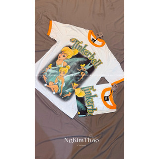 [ẢNH CHÍNH CHỦ] Áo Thun Tinker Bell Cotton 100% Chính Hãng Thái