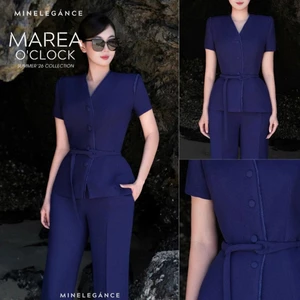 MINELEGÁNCE | SET VEST QUẦN ỐNG ĐỨNG CÔNG SỞ, SANG TRỌNG - MIN116