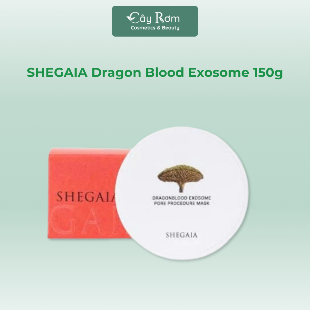 Mặt nạ đất set SHEGAIA Dragon Blood Exosome Pore Procedure Mask