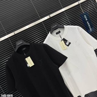[DEAL MỞ BÁN] Áo Phông Tantier TA02 Classic Thêu Logo Form Unisex Nam Nữ, Chất Cotton 280gsm Cao Cấp