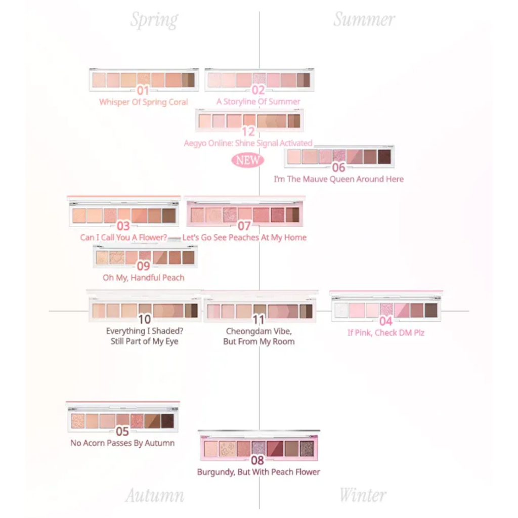 Bảng Màu Mắt Đa Hiệu Ứng Peripera All Take Mood Palette 6.8G