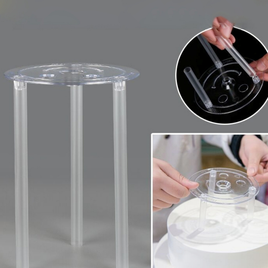 GIÁ CHỒNG TẦNG Bánh Sinh Nhật, Phụ Kiện Trang Trí Bánh Kem, Kệ Chồng Tầng Bánh Gato DUHA 001