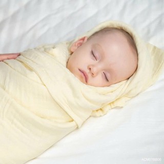 Khăn tắm cho bé sơ sinh Vua Nệm Bubaby, Khăn đa năng Cotton Muslin 6 lớp an toàn thoáng mát mềm mịn