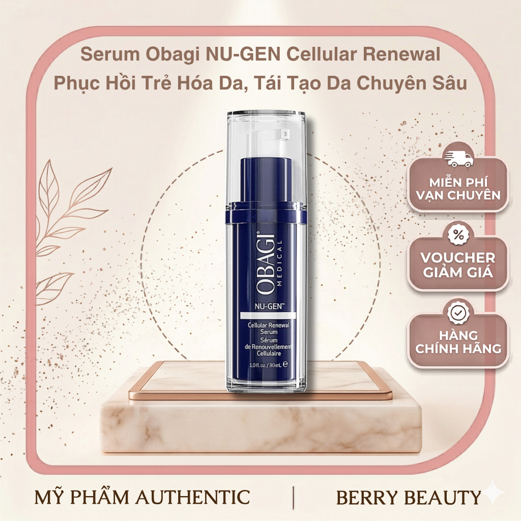 [HÀNG CÔNG TY] Serum Obagi NUGEN Cellular Renewal 30ML | Phục Hồi Trẻ Hóa Da, Tái Tạo Da Chuyên Sâu