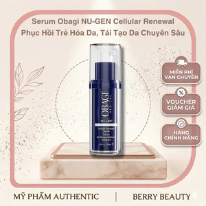 Serum Obagi NUGEN Cellular Renewal 30ML | Phục Hồi Trẻ Hóa Da, Tái Tạo Da Chuyên Sâu