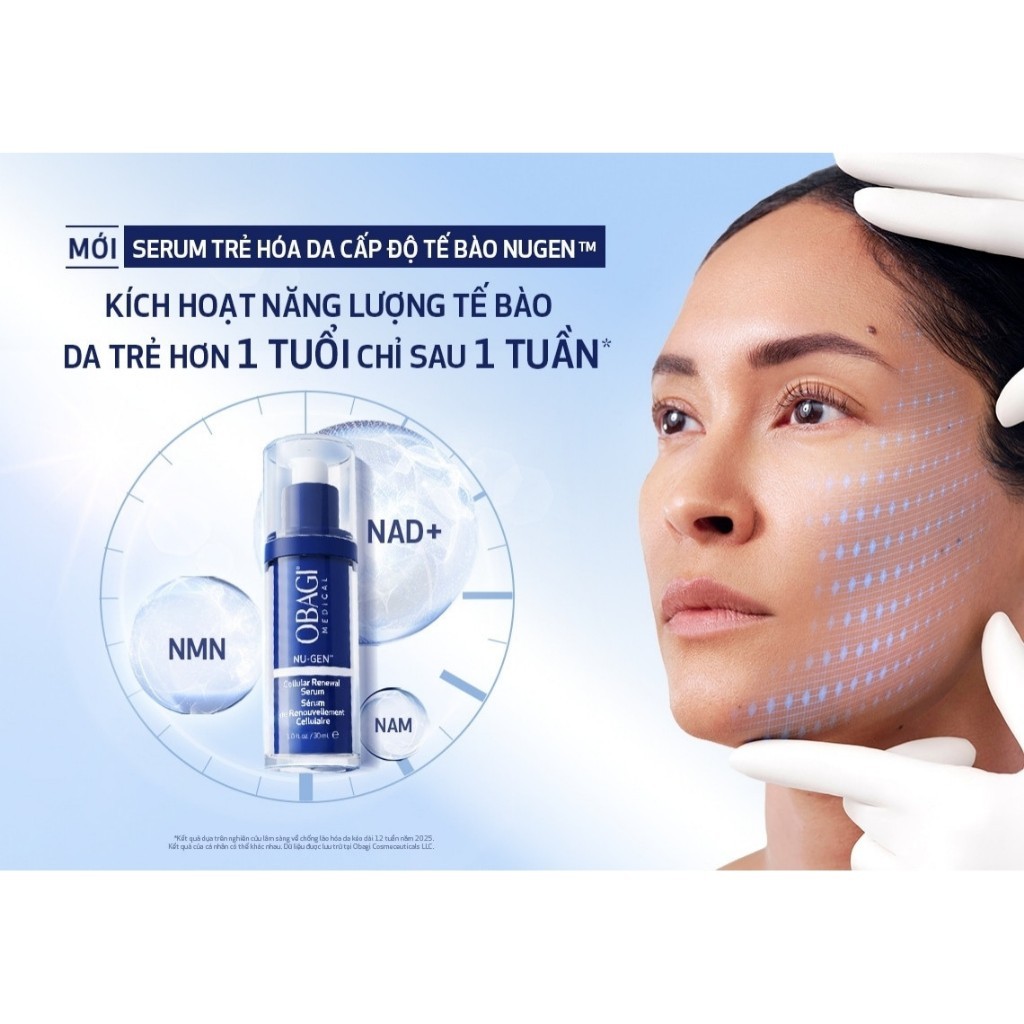 [HÀNG CÔNG TY] Serum Obagi NUGEN Cellular Renewal 30ML | Phục Hồi Trẻ Hóa Da, Tái Tạo Da Chuyên Sâu