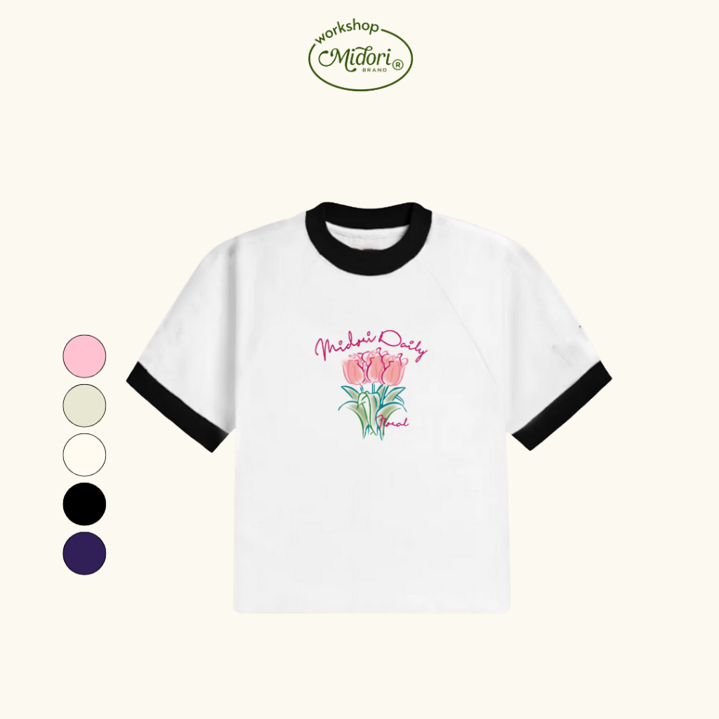 Áo Thun Baby Tee DAISY Chất Liệu Cotton Cao Cấp Phông Nam Nữ Unisex Local Brand | Mi Midori