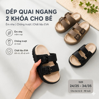 DÉP TRẺ EM QUAI NGANG 2 KHOÁ ĐIỀU CHỈNH CHO BÉ TRAI,BÉ GÁI- ĐI HỌC, ĐI CHƠI