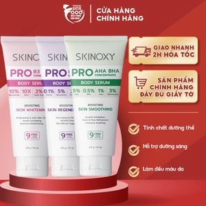 Tinh Chất Dưỡng Thể Skinoxy Hỗ Trợ Dưỡng Sáng, Làm Đều Màu Da Pro Concentrate Body Serum 275g ThegioiSkinfood
