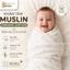 Khăn Tắm Muslin Cotton 2 Lớp Thoáng Khí DouDou An Toàn Cho Bé A47