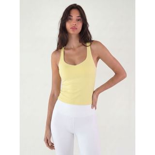 THEKIM Áo 2 dây basic (có mút ngực) chiết eo , áo 2 dây mặc hàng ngày công nghệ FlowFit mềm mịn và co giãn T401