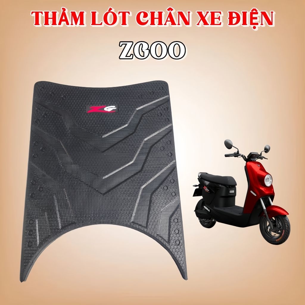 Thảm Lót Sàn Xe Điện ZGoo Cao Cấp, Chống Bám Bẩn, Form Chuẩn, Dễ Vệ Sinh