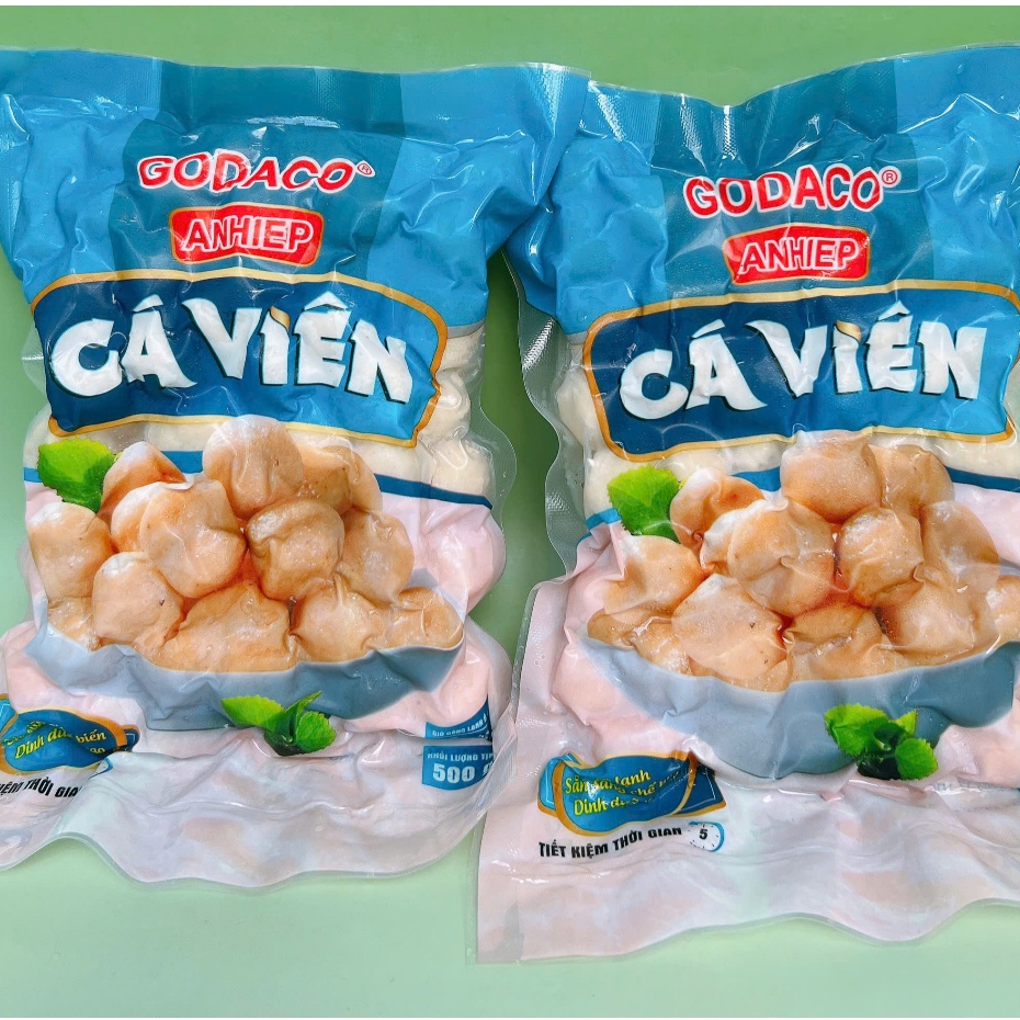 1kg Cá Viên Xiên que, thả lẩu,..thơm ngon (gồm 2 gói 500g)