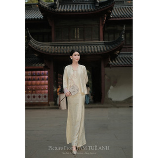 Pháp Phục “ TĨNH “ Áo + Quần  By TIENTHANH  THIẾT KẾ SANG TRONG
