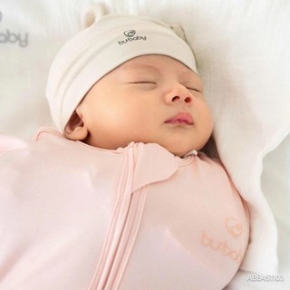 Nhộng chũn cho bé sơ sinh  Nunupetit Vua Nệm Bubaby Bamboo, Túi ngủ khóa giữa thoáng mát an toàn