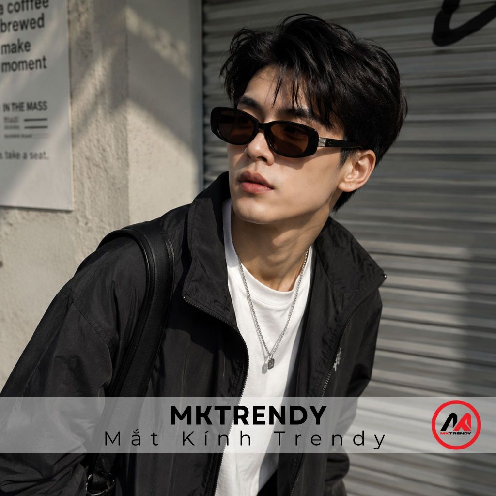 [Live x MKTRENDY] Kính râm gọng vuông thời trang nam nữ chống tia UV chống nắng phong cách sang trọng T603