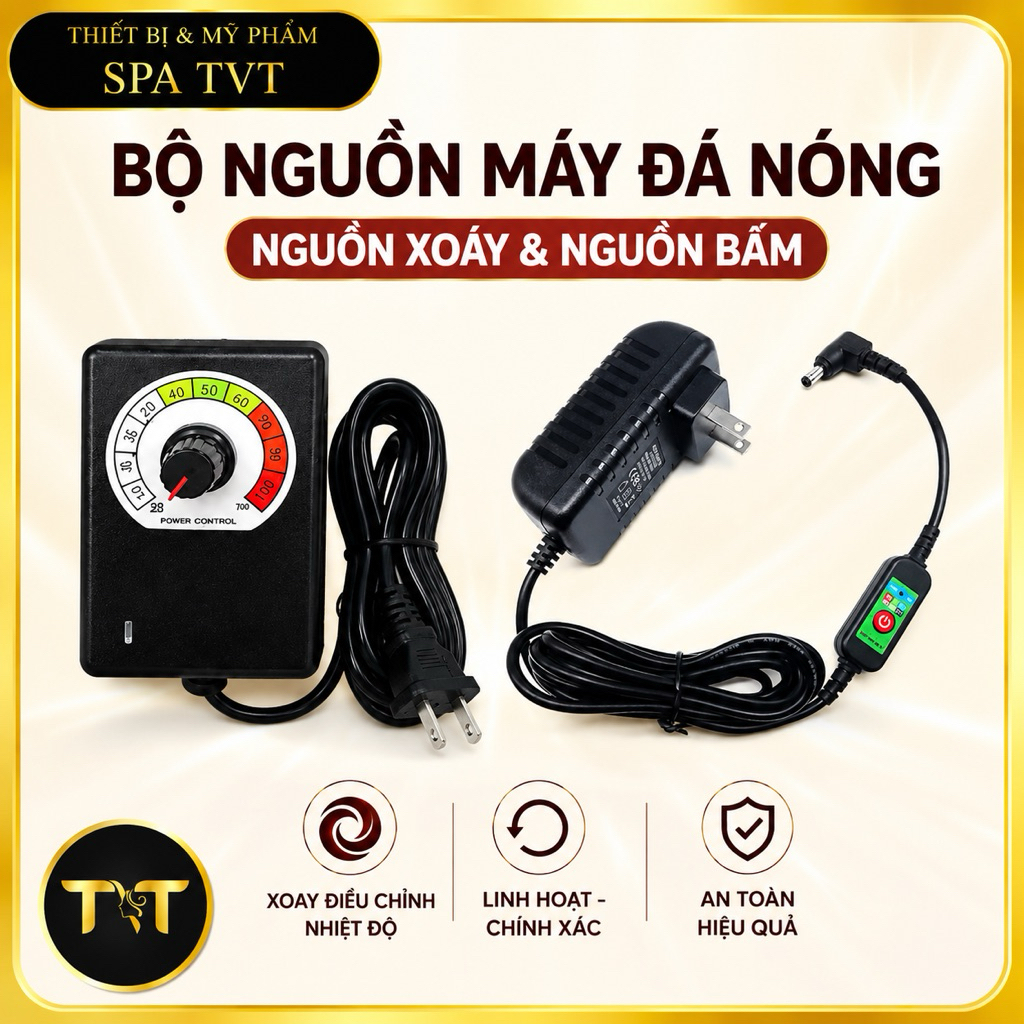 BỘ NGUỒN THAY THẾ MÁY ĐÁ NÓNG, NGUỒN BẤM 5 MỨC NHIỆT, NGUỒN XOÁY 10-100, PHỤ KIỆN MÁY ĐÁ NÓNG