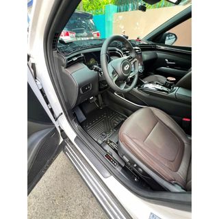 Thảm lót sàn ô tô HYUNDAI TUCSON TOPCAR chất liệu nhựa TPE nguyên sinh cao cấp không chứa chất độc hại