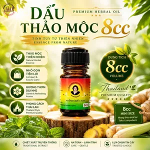 Dầu Thảo Dược Bà Mập Thái Lan 5cc Dạng Nước Tiện Mang Theo Sử Dụng Hằng Ngày