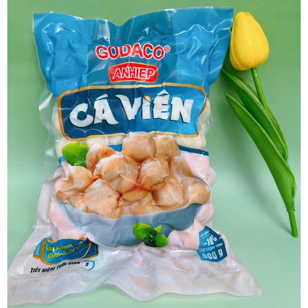 500g Cá Viên Trắng, cá viên chiên loại ngon, dai dòn