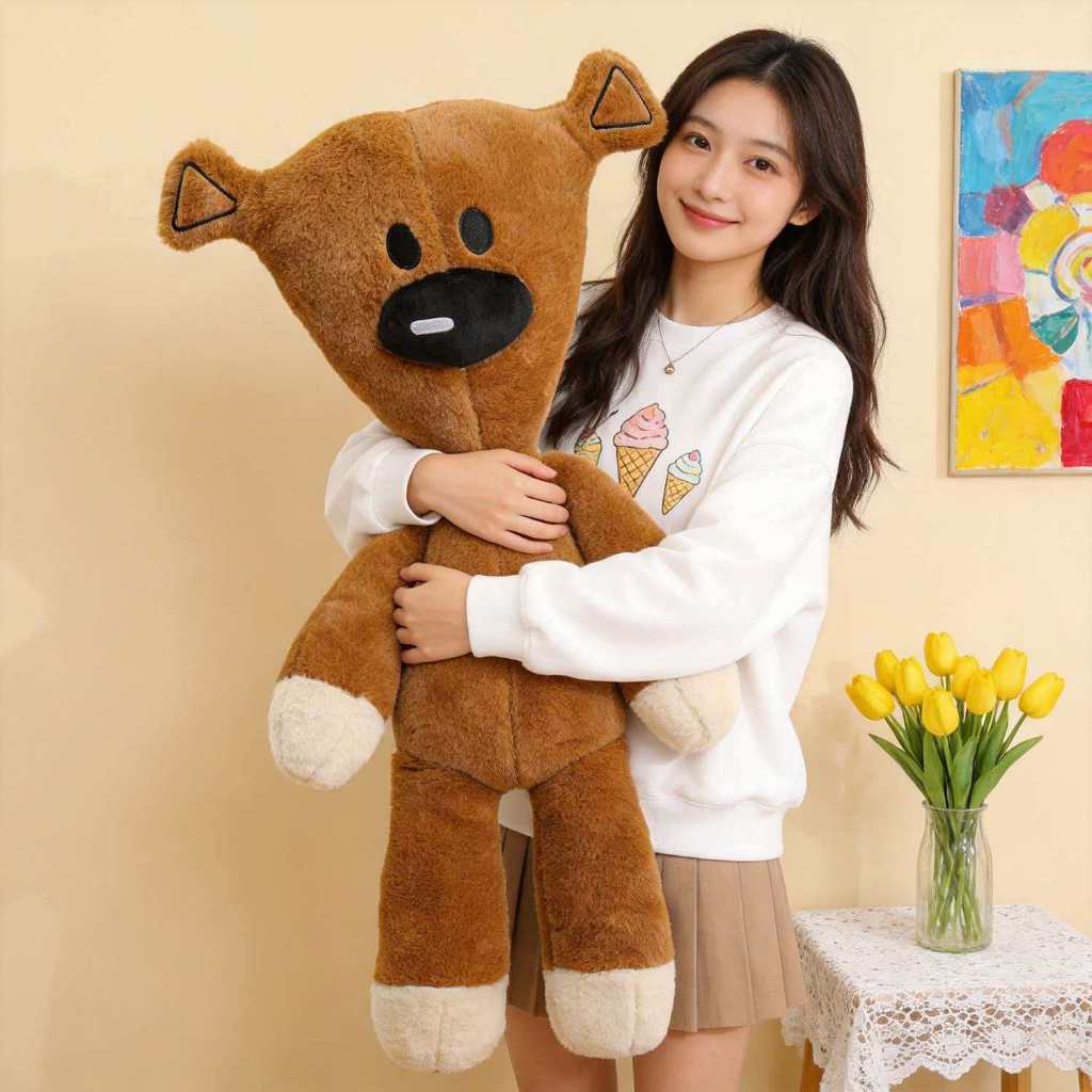 [Sẵn Hàng] Gấu Bông Mr.Bean Hot Trend _Quà Tặng Thú Bông Cao Cấp Dễ Thương ,Búp Bê Nhồi Bông Cho Bé 55cm – Bống Shop 36