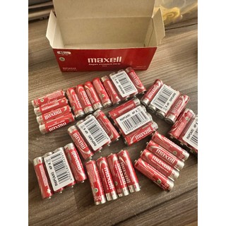 Hộp 40 viên pin tiểu AA Maxell tem bạc PAD 1.5V dùng cho điều khiển chuột không dây đồng hồ