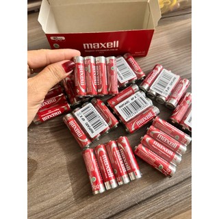 Hộp 40 viên pin tiểu AA Maxell tem bạc PAD 1.5V dùng cho điều khiển chuột không dây đồng hồ