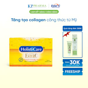 Vitamin C Super Ester C 320mg – Tăng đề kháng – Sáng da, hỗ trợ tăng collagen – 48 viên