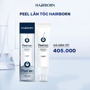 Peel Lăn Tóc HairBorn 60ml - Hỗ Trợ Giảm Rụng, Kích Thích Mọc Tóc Cho Nam Và Nữ