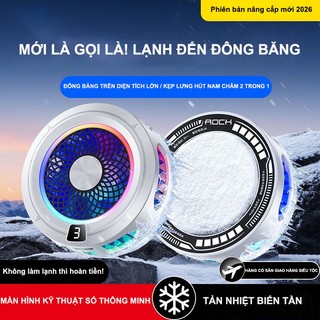 [MỚI 2026] Quạt Tản Nhiệt Bán Dẫn SR05 - Siêu Lạnh Sâu, 2 Chế Độ Nam Châm/Kẹp - Tương Thích Mọi Điện Thoại & Tablet