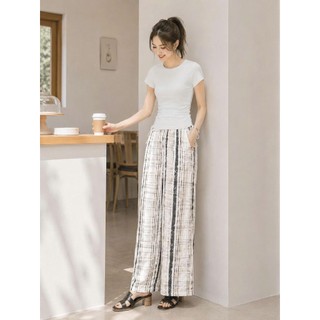 27KVQ009 (Sẵn) Quần lanh kenva cao cấp, quần lanh mặc nhà dáng suông tôn dáng trẻ trung kẻ ô độc đáo năng động trẻ trung