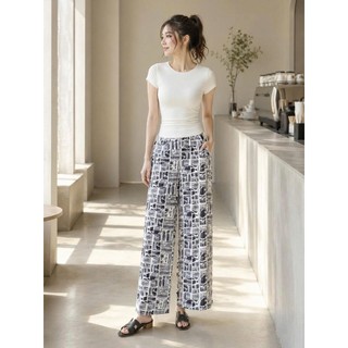 27KVQ009 (Sẵn) Quần lanh kenva cao cấp, quần lanh mặc nhà dáng suông tôn dáng trẻ trung kẻ ô độc đáo năng động trẻ trung